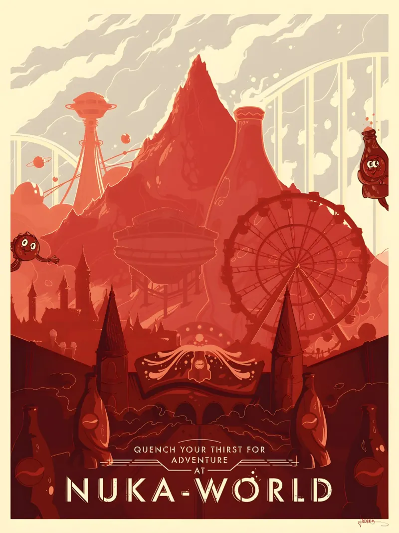 Nuka World poster da Robert Hoff
