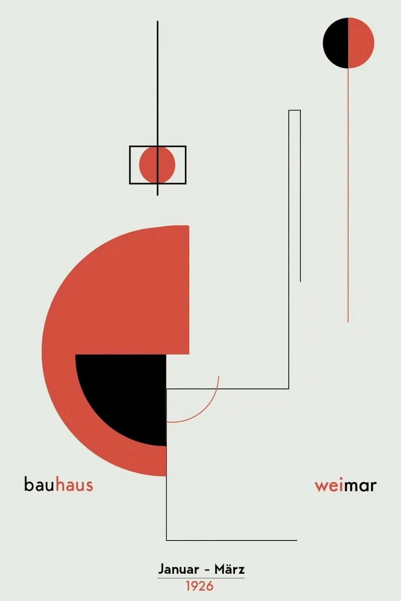 bauhaus weimar poster da chaodays
