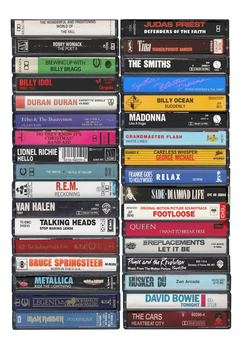 Stampa del 41° compleanno - La musica del 1984 poster da MrMustardPrints