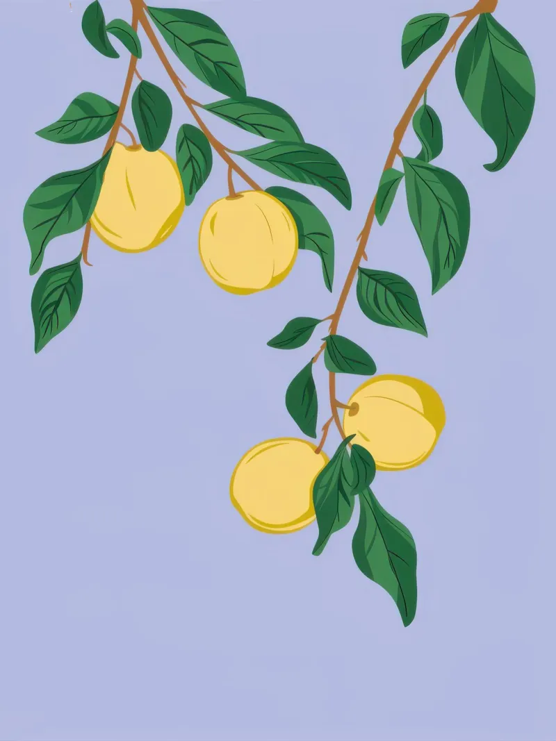 Lavendel-Zitrone Wiegenlied Poster von Sure Paint