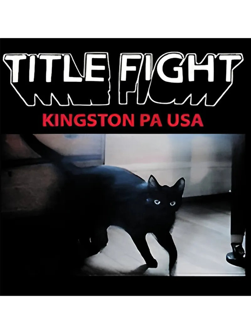 Titolo Combattimento Gatto Nero poster con telaio in plastica da Charlotte Martin