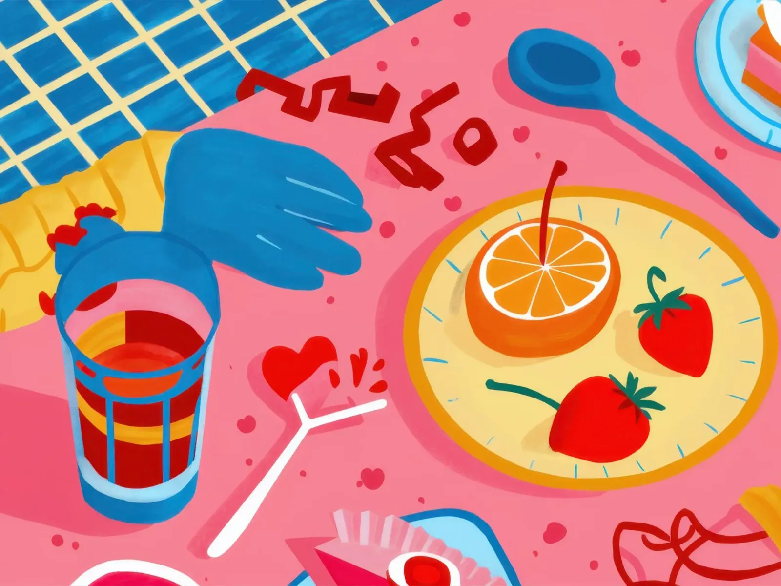 Gioia della colazione mattutina poster da Enter Bloom
