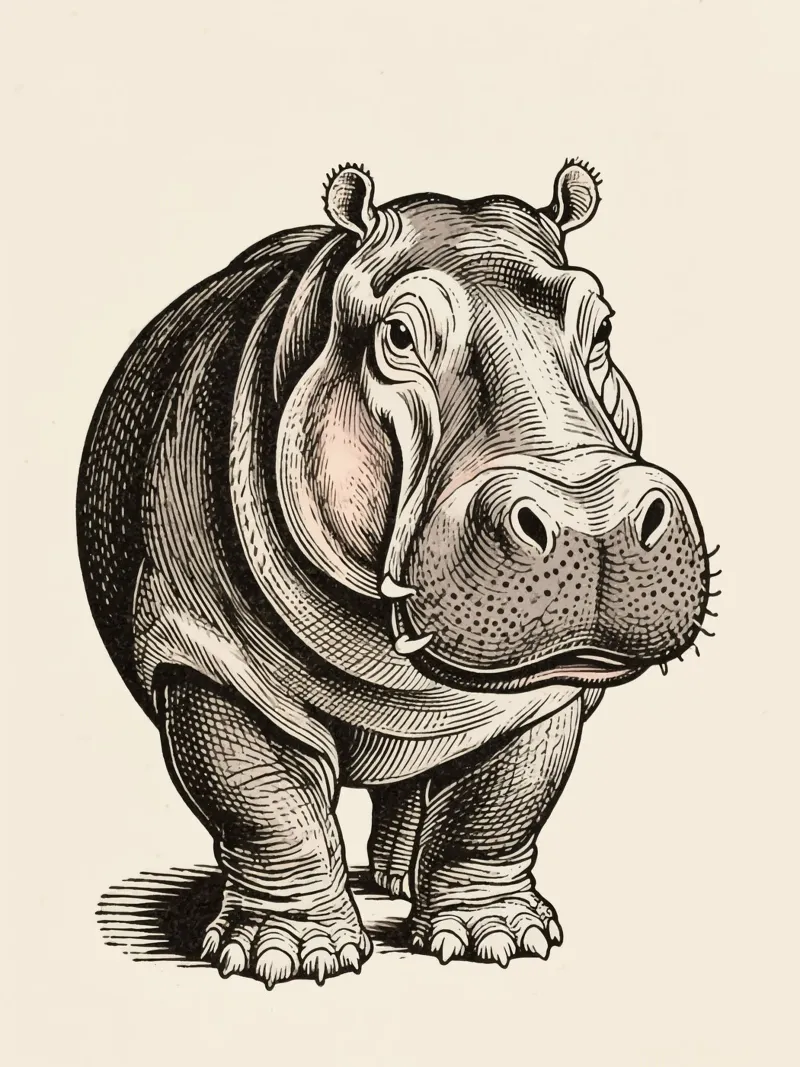 Hippo canvas met Baklijst van knowledge
