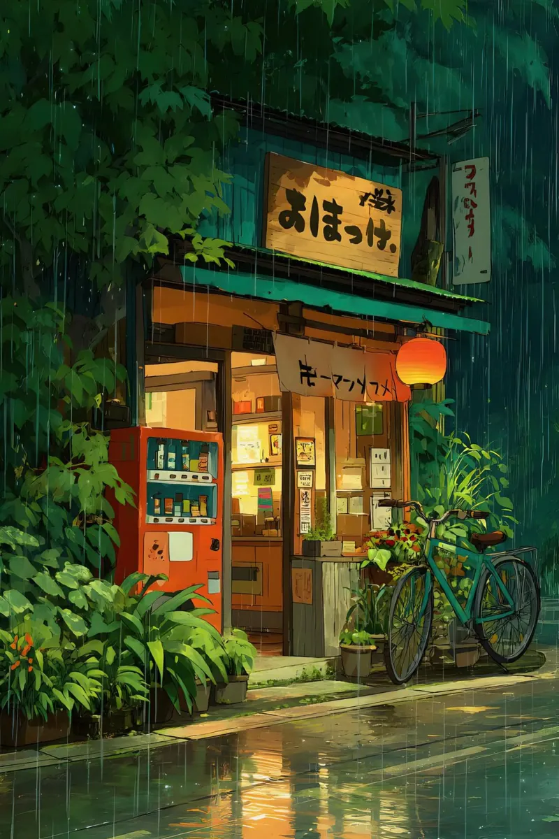 anime cafè poster da ekssign