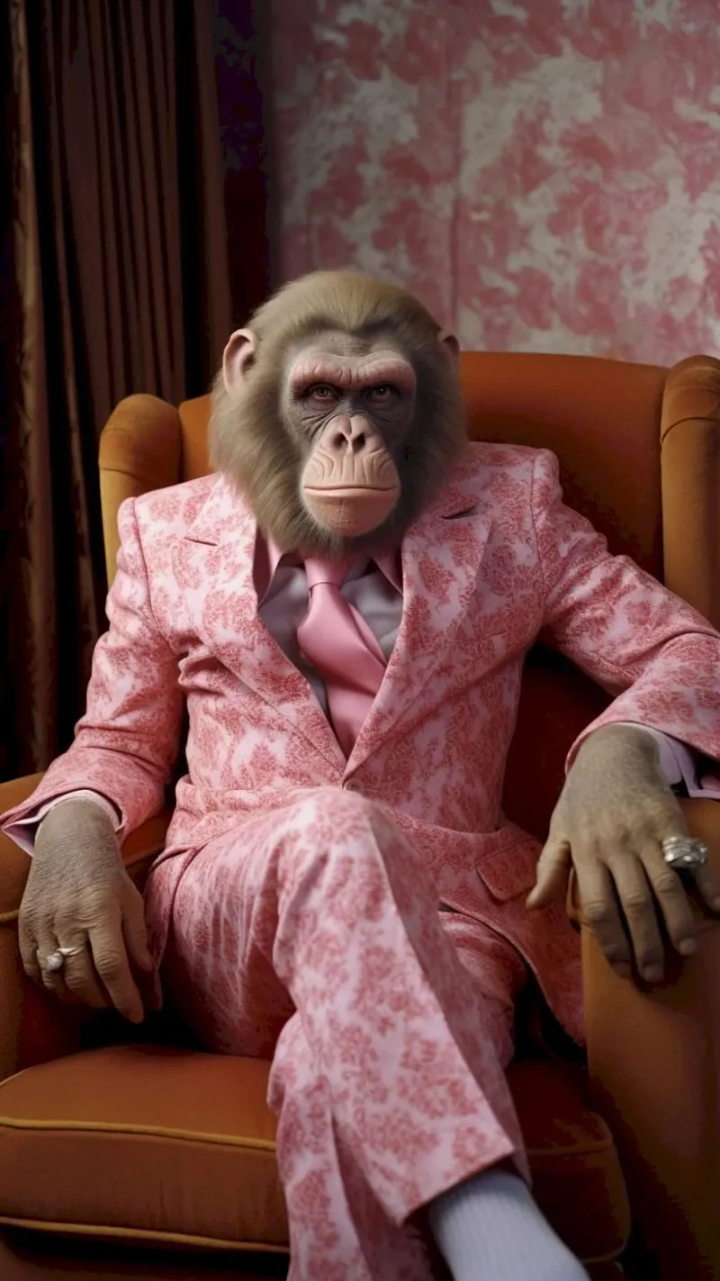 monkey fashion poster da vicgaler