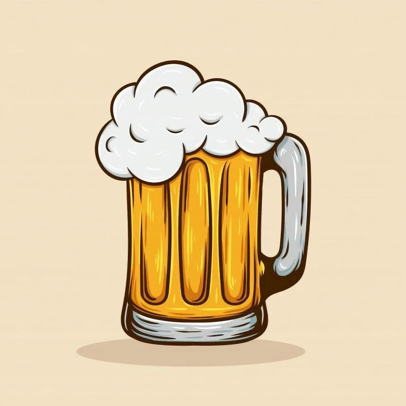 singler beer canvas met Baklijst van vicgaler