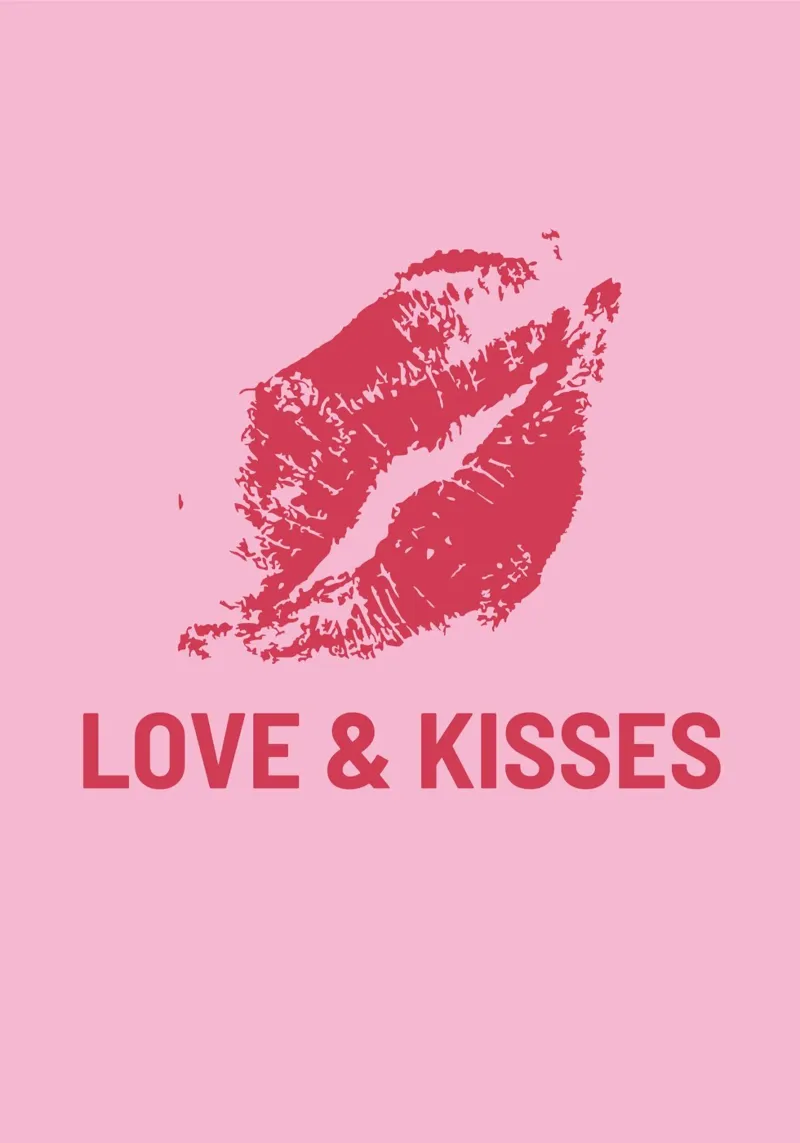 Love & Kisses poster da DigiWunderwerk