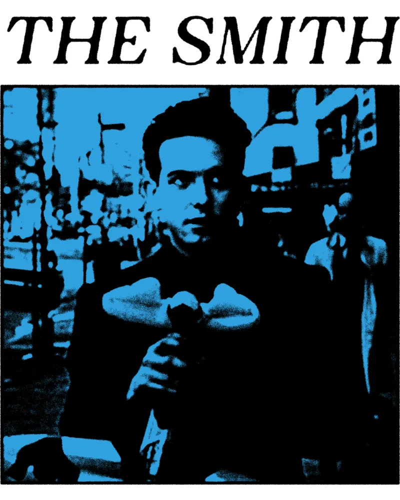 Gli Smith Indie Rock poster con telaio in legno da mannys_artt