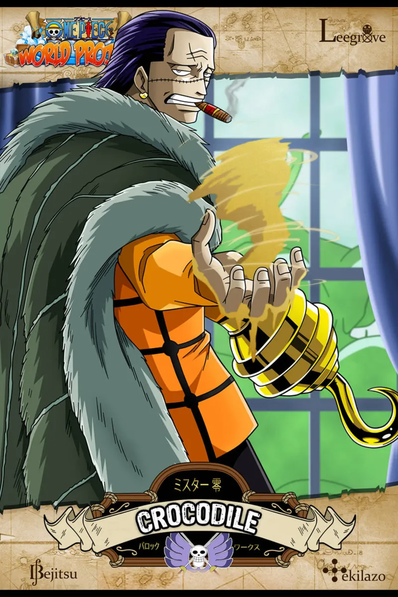 Commedia pintes anime-Crocodile tela con Cornice a cassetta da eliouxence
