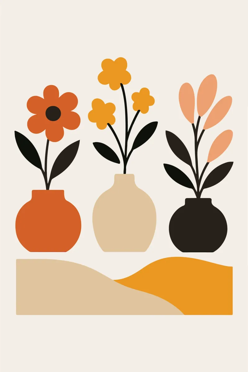 Pot trio poster da LisaArtes