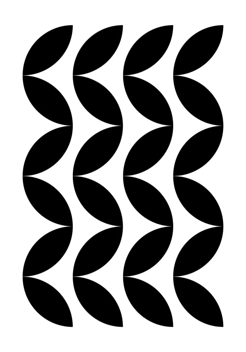 Geometric Shapes poster da PinkCandyWalls