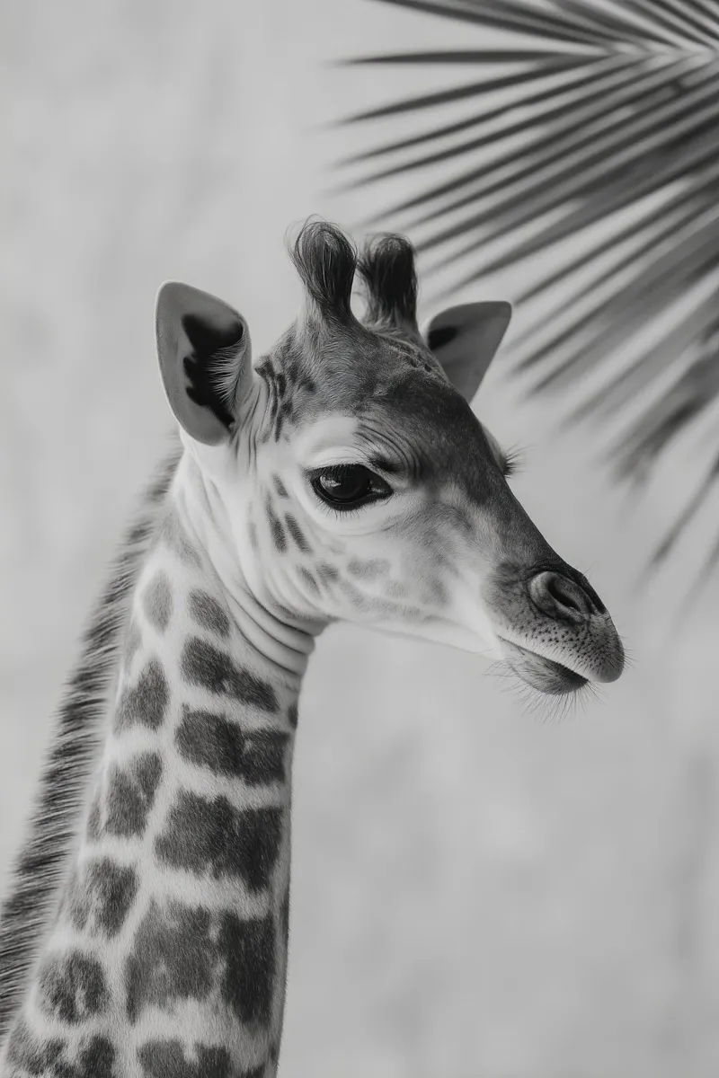 Young Giraffe poster da treechild