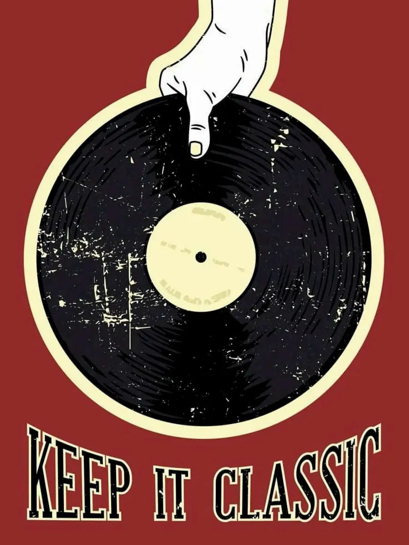 keep it classic poster con telaio in legno da willife