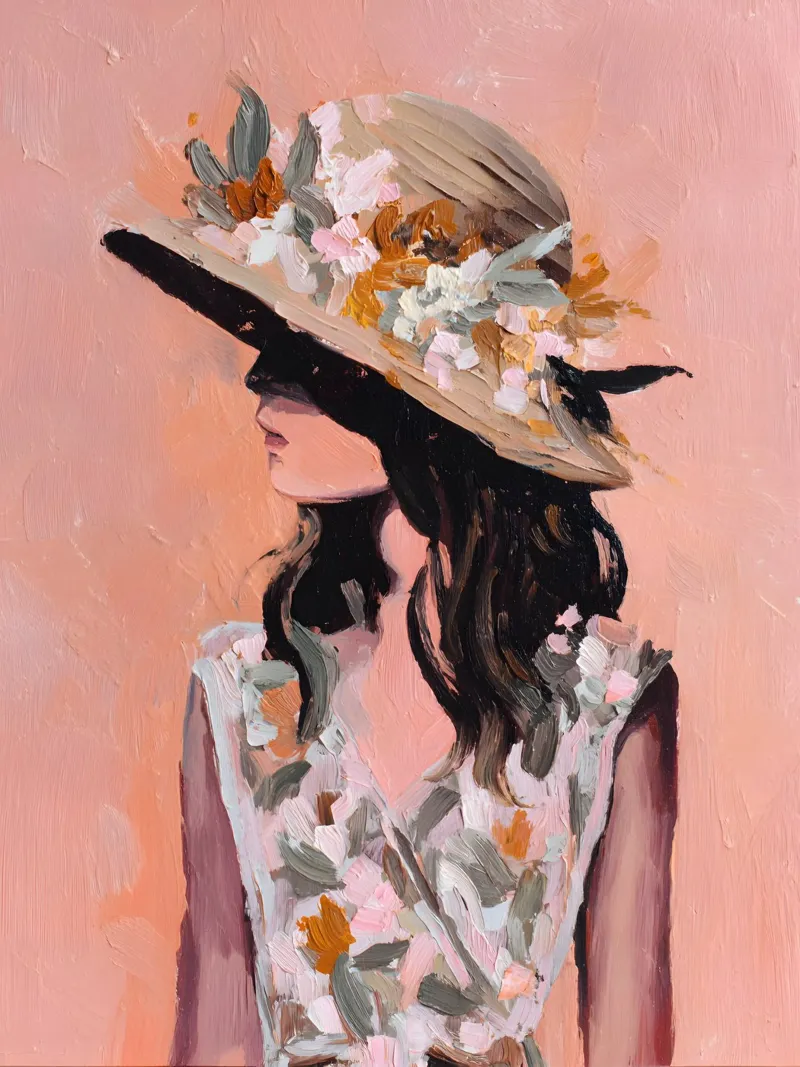 Lady in Bloom Poster von Gypsy Galleria