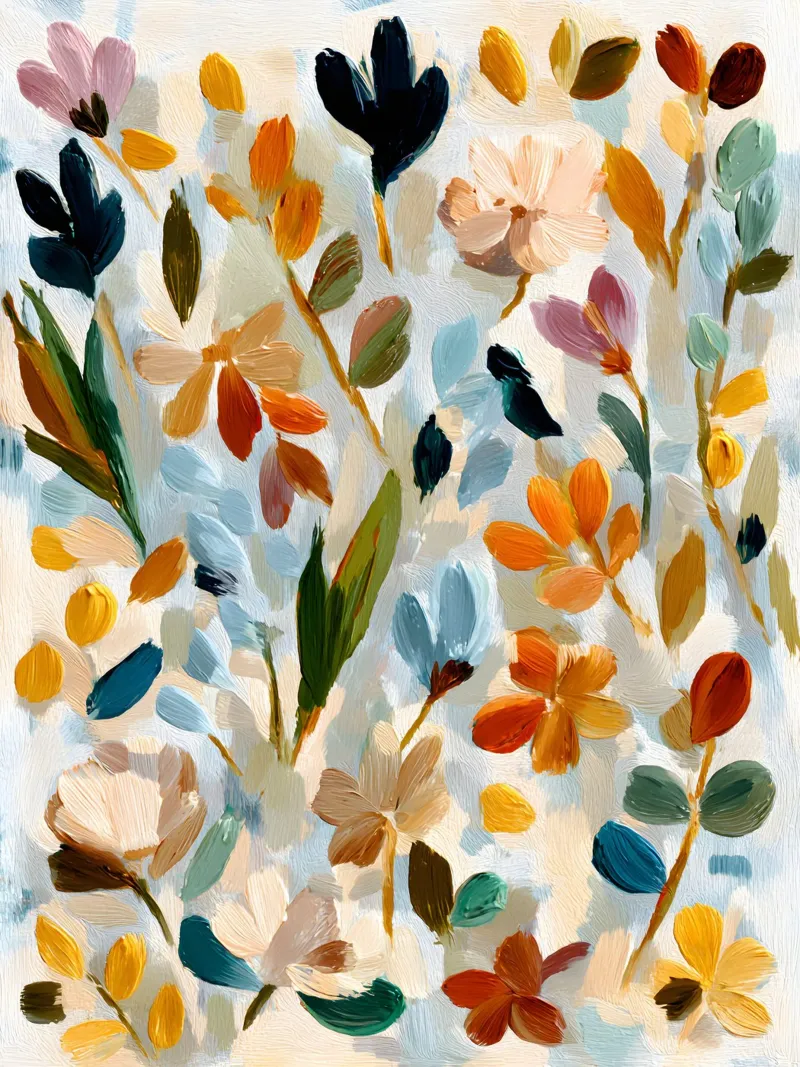 Wild Meadow poster con telaio in plastica da Gypsy Galleria