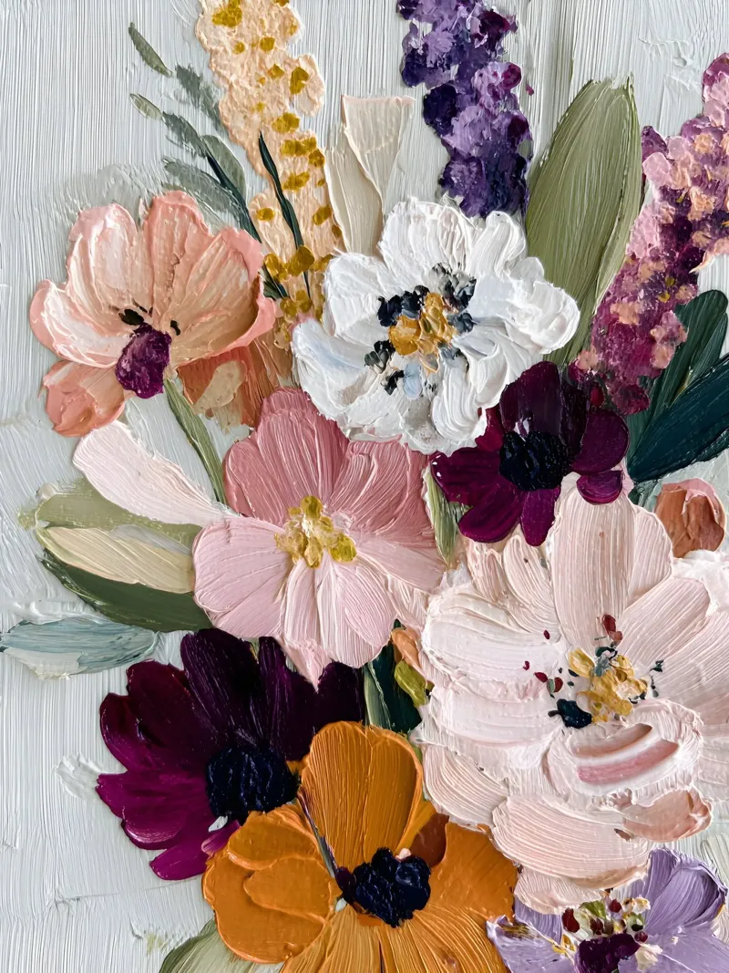 Bloom Symphony poster con telaio in alluminio da Gypsy Galleria