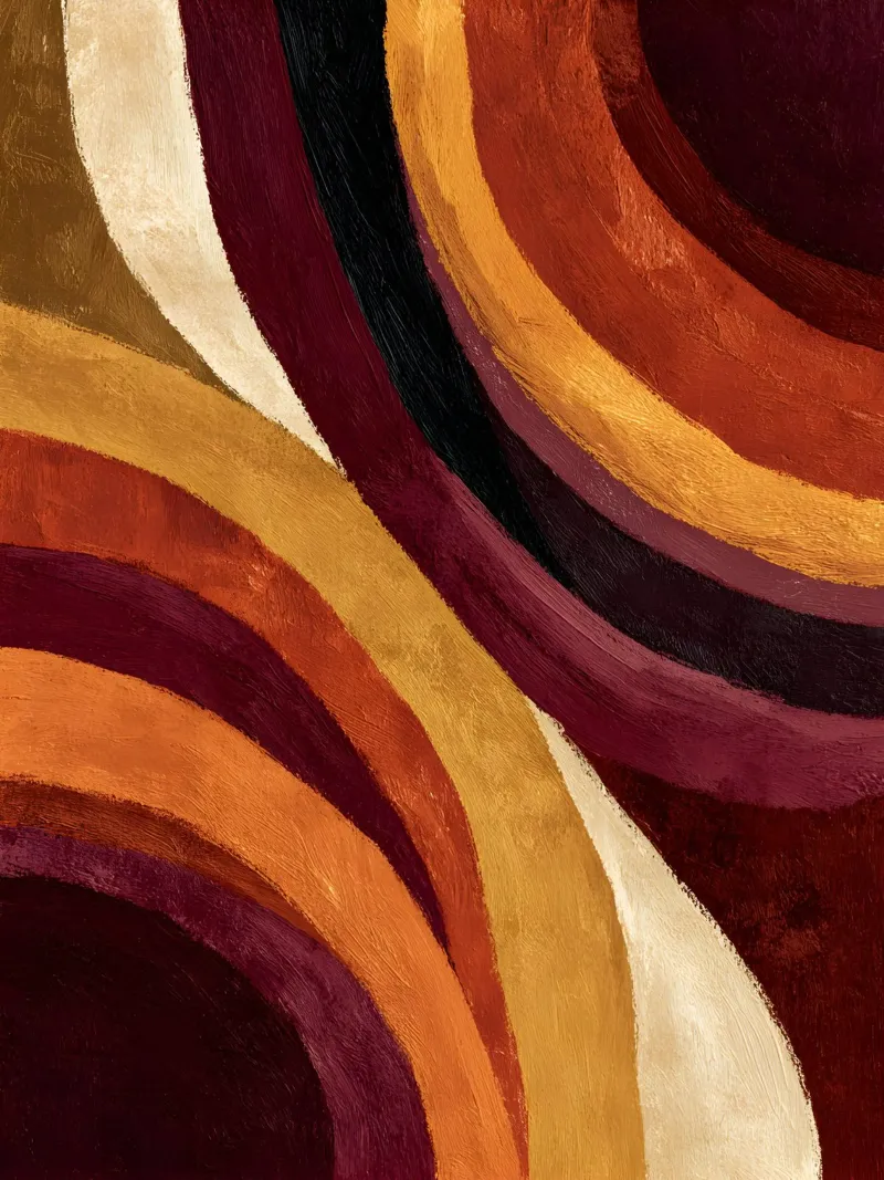 Retro Waves poster da Gypsy Galleria
