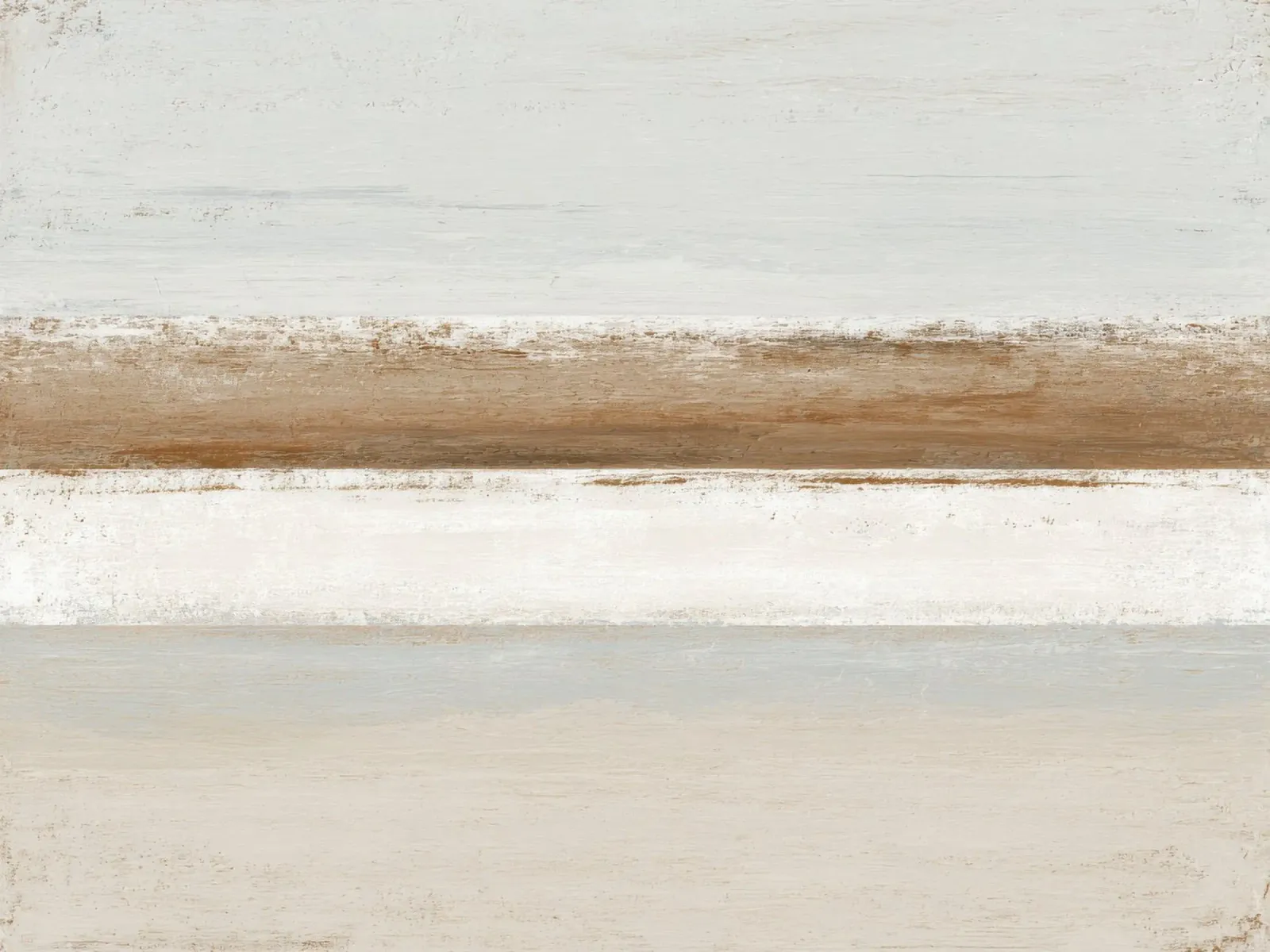 Textured Minimalist Abstract Painting in Beige and White poster by Artbyvo