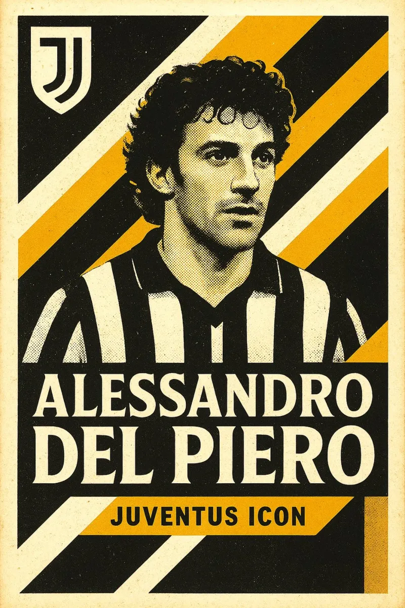Alessandro Del Piero tela con Cornice a cassetta da Cyberpunk Canvas