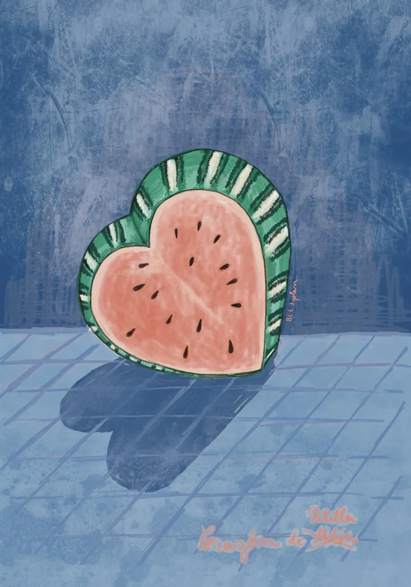 Melonenherz poster da Beeeplan