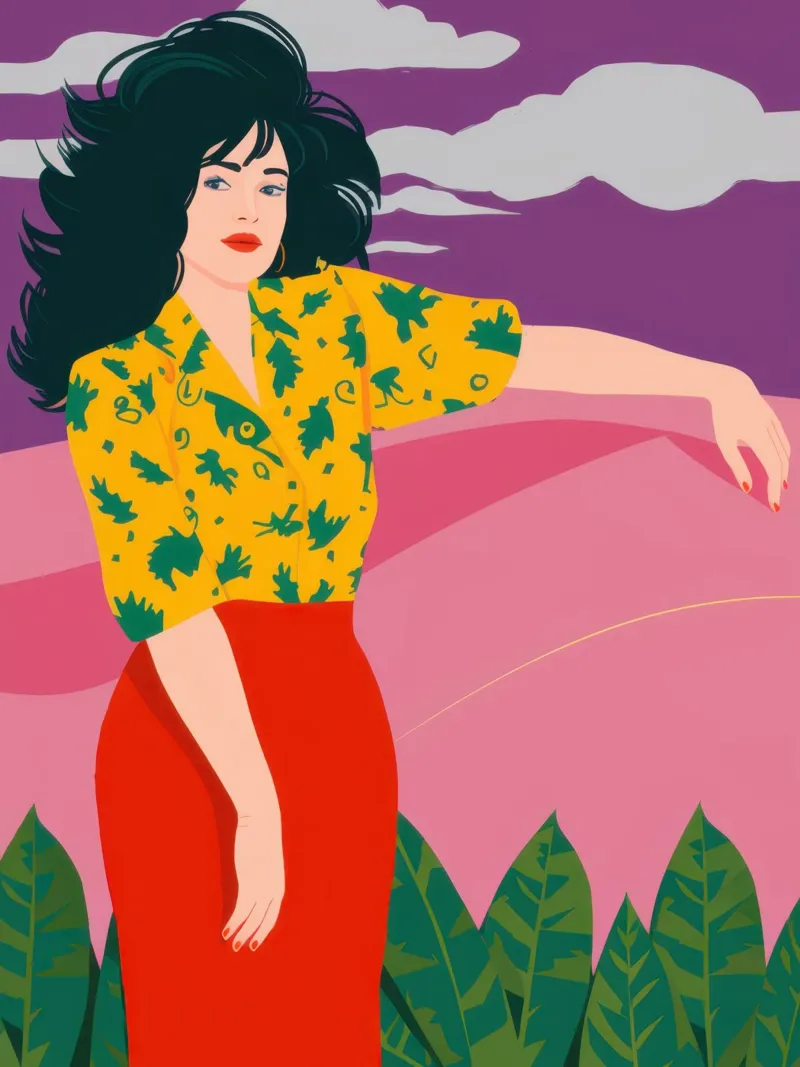 Divano rosa Serenity poster da Frame Aura