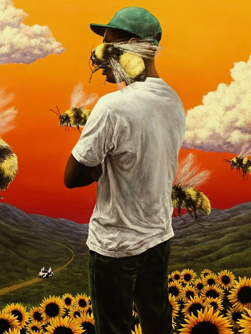 Tyler Flower Boy poster da Musadad Shop