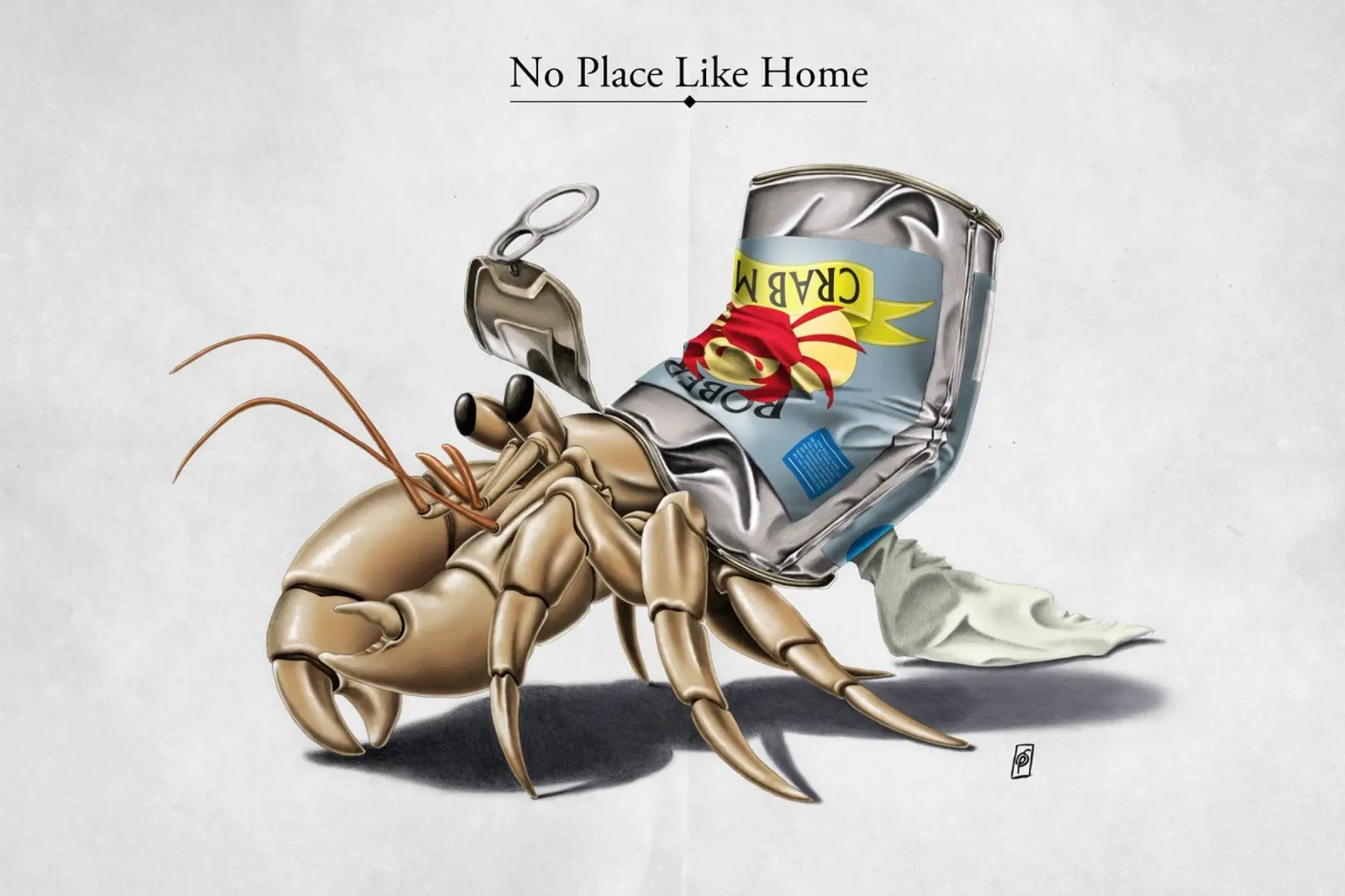 No place like home (Titled) pellicola backlit da Rob Art | Illustration