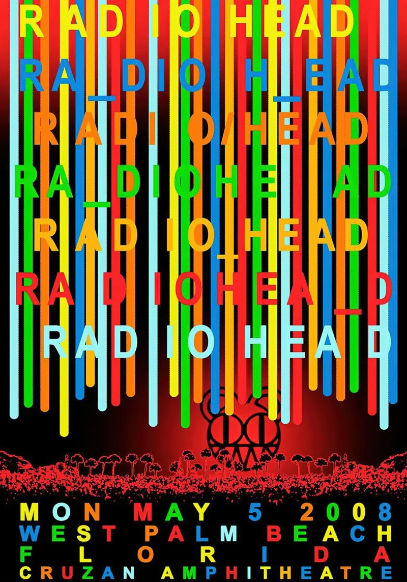 Radio Head tela con Cornice a cassetta da berox