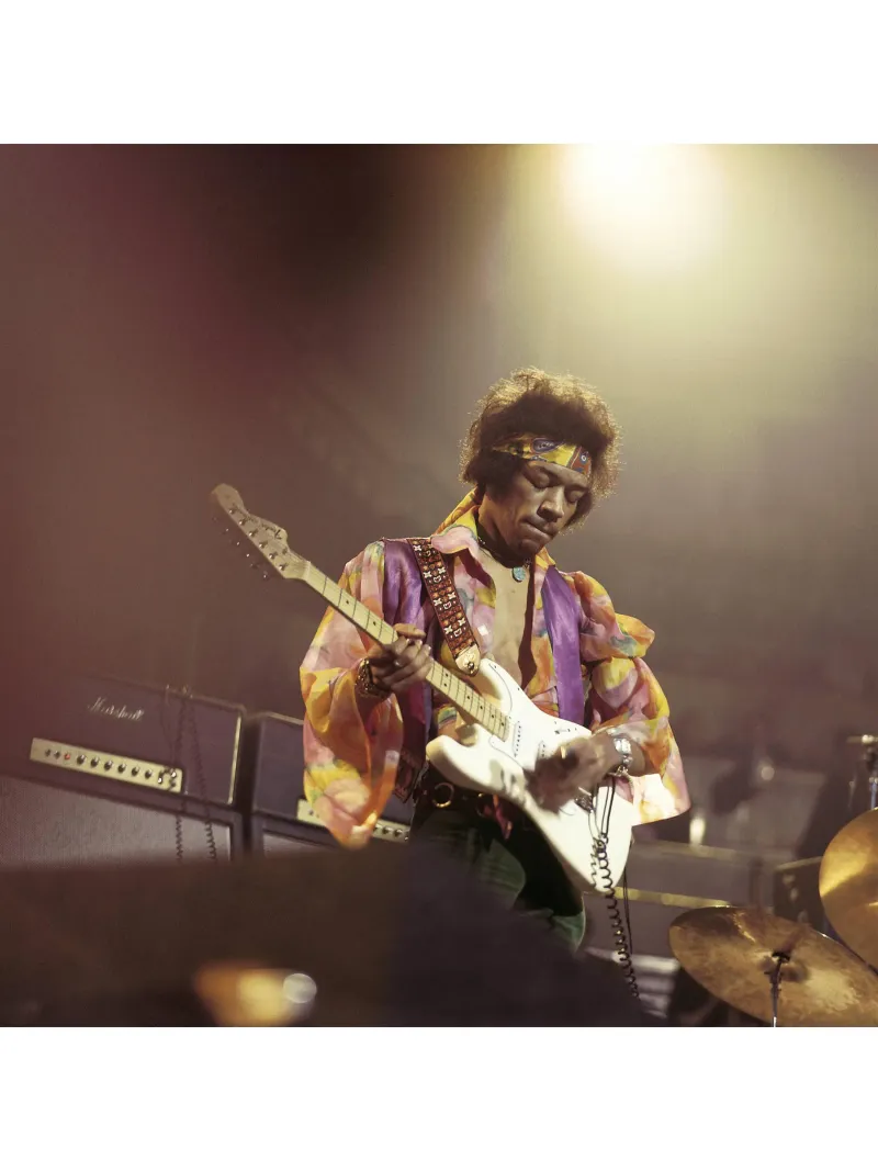 Lo stile del chitarrista icona Jimi Hendrix poster da leguesdreams