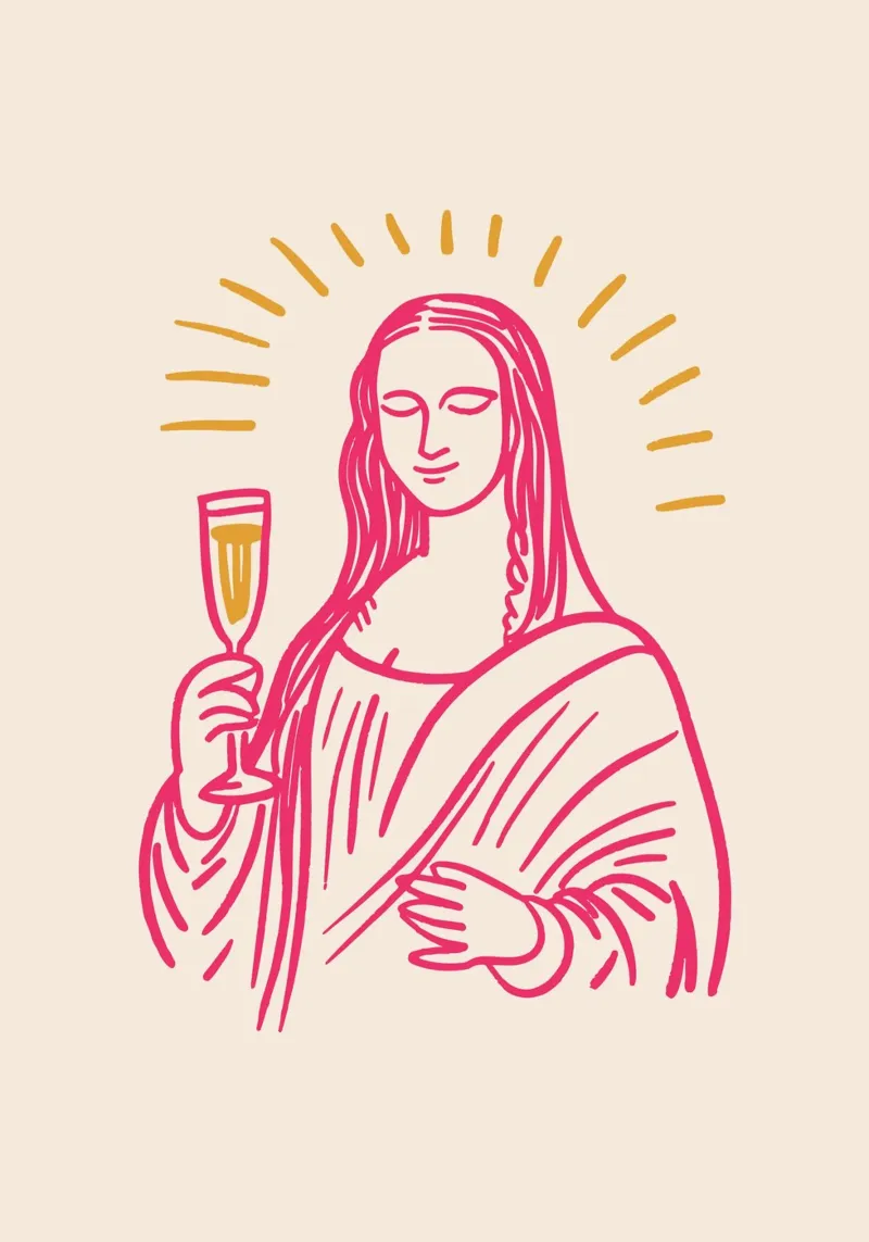 Champagne Lisa carta hahnemühle da Studio Zephyr