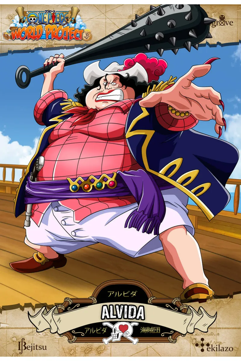 One Piece Active Classic - Alvida tela con Cornice a cassetta da skurtow