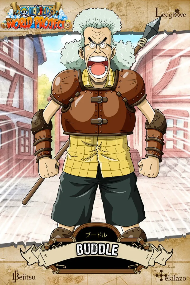 Personaggio Anime OP - Buddle tela con Cornice a cassetta da skurtow