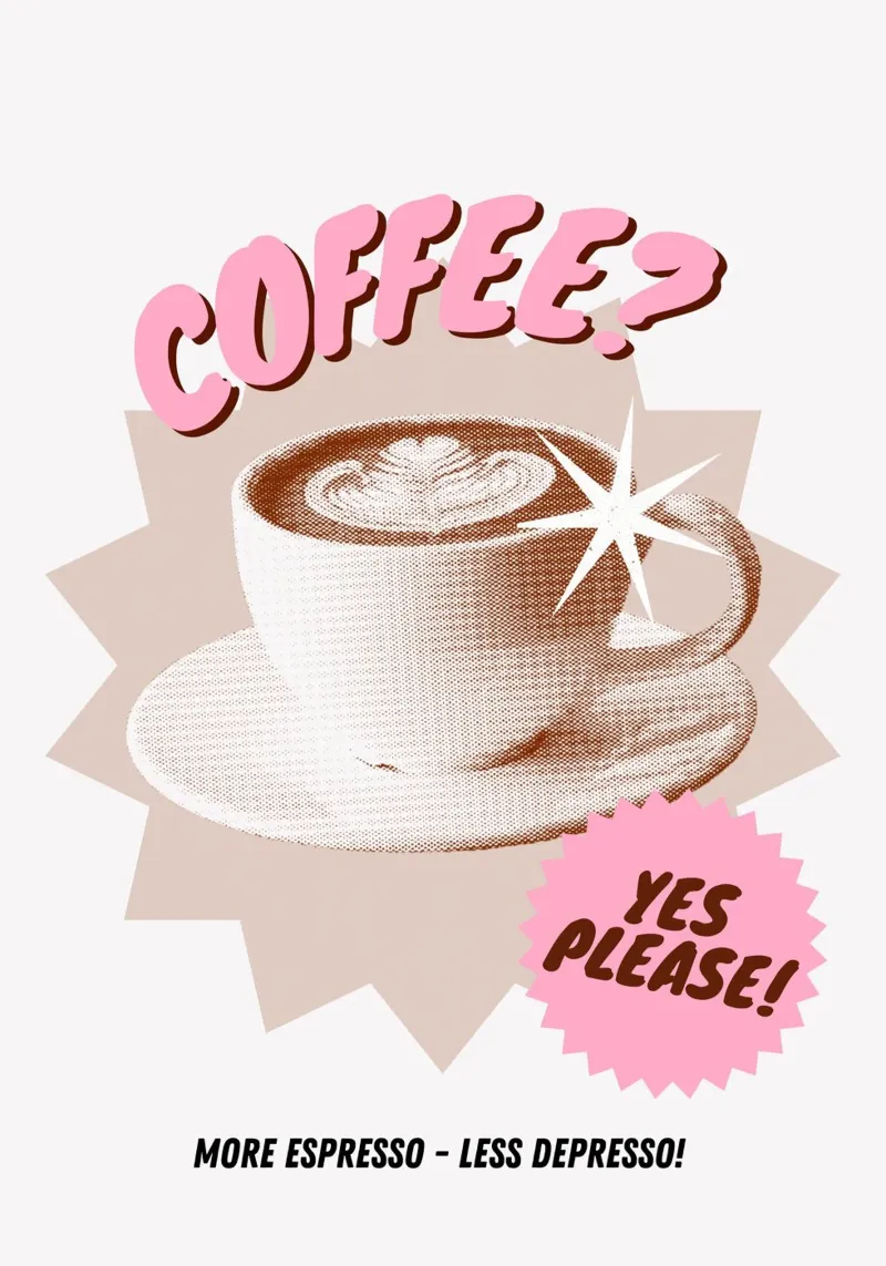 Caffè? Sì, grazie! carta hahnemühle da Athene Fritsch