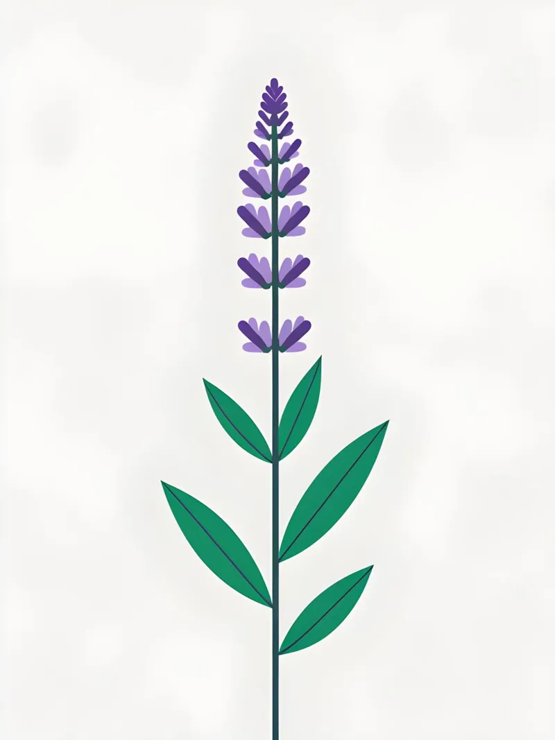 Stelo di lavanda poster da The Green Room