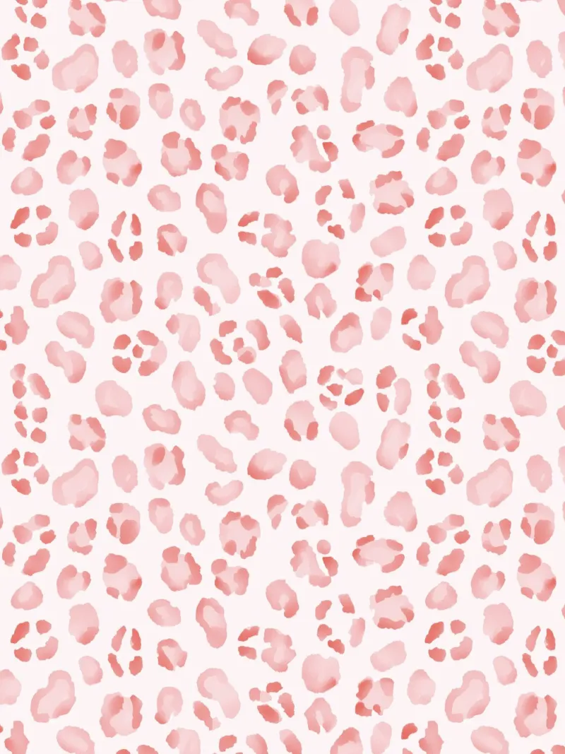 Arte bohémien con stampa animale rosa leopardo e ghepardo Y2K poster con telaio in alluminio da Gentle Echoes Art