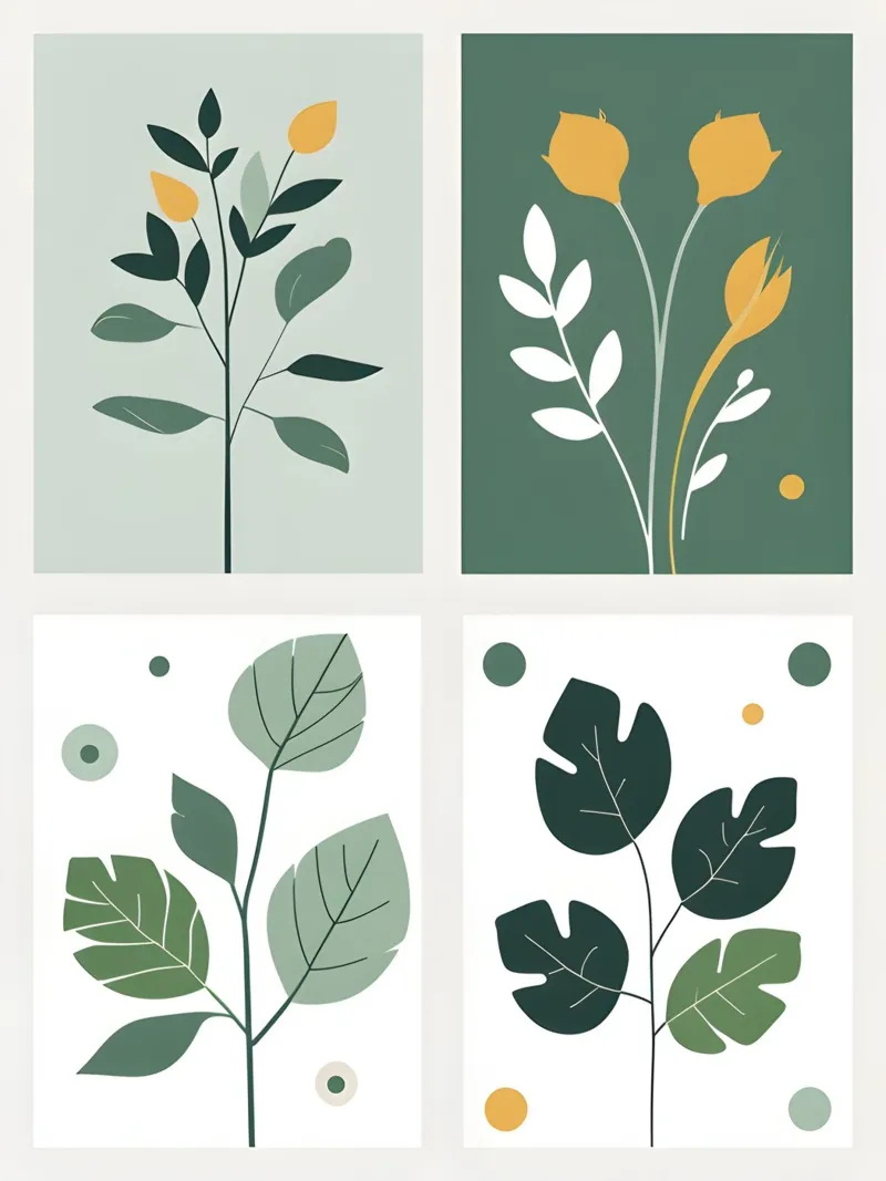 Griglia botanica poster da The Green Room
