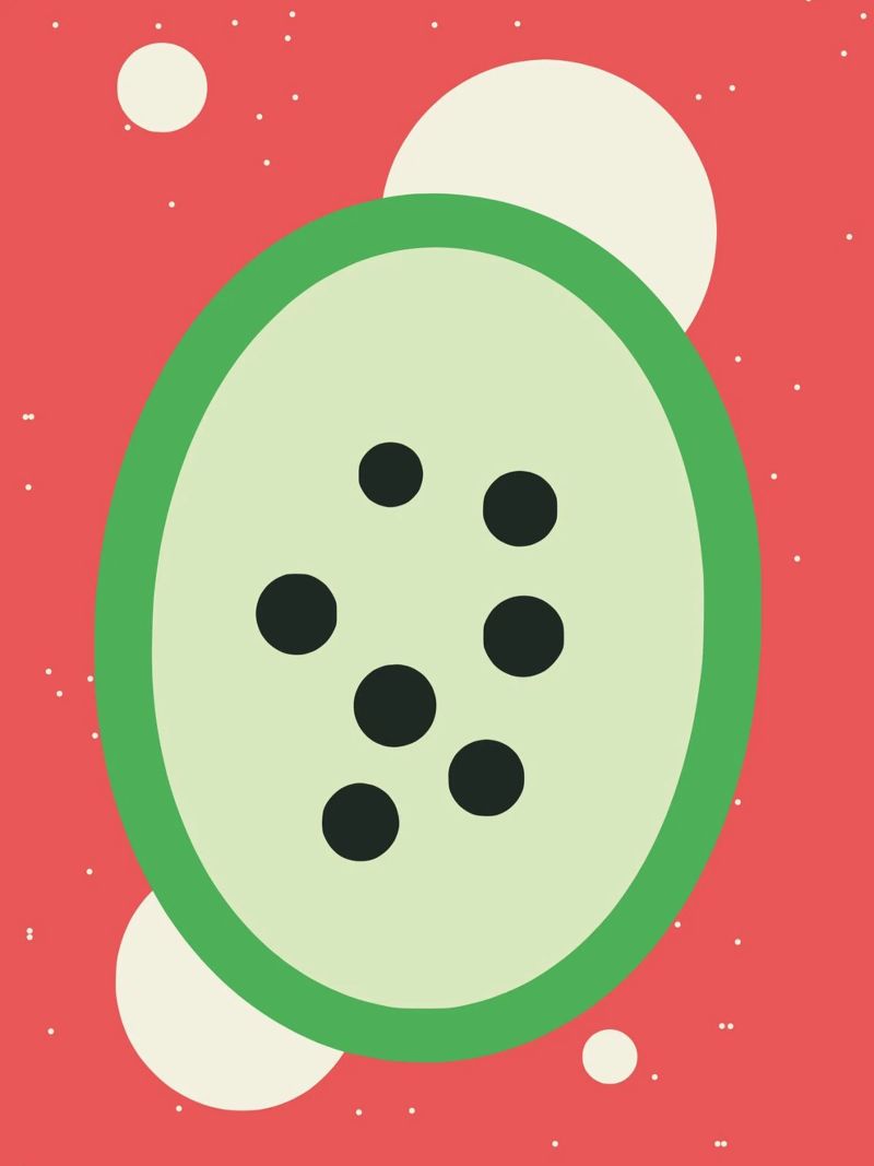 Watermelon poster by Hey Vincent