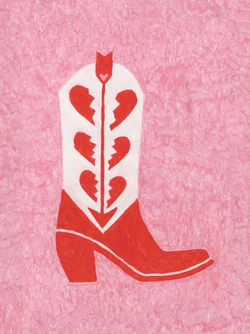 Heartbreak Heels poster da AnyoneCanYeehaw