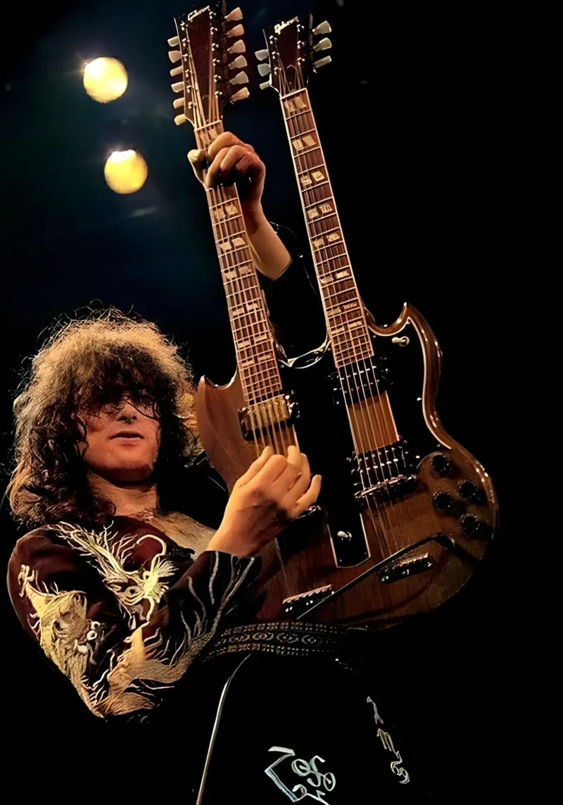 Jimmy page poster da Low poly art