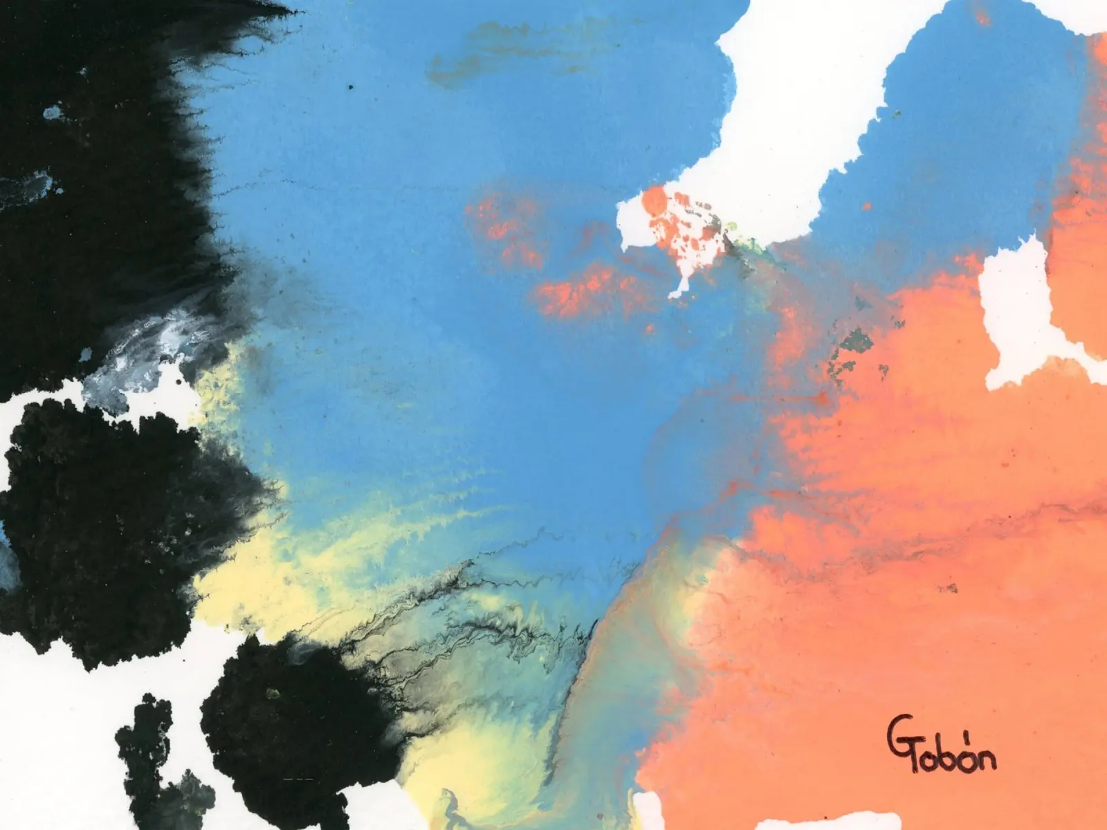 Escape canvas met Baklijst van gtobonart
