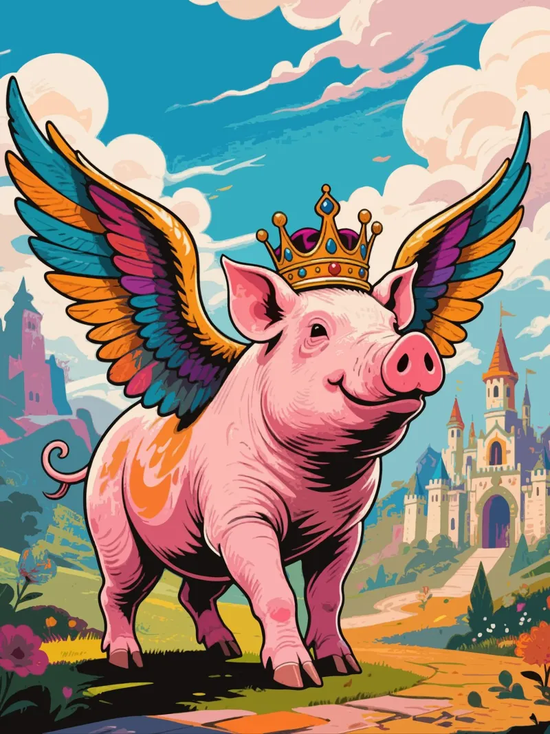 Regina Oink poster da knowledge