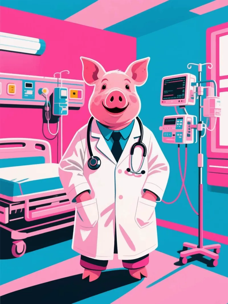 Dottor Piggy poster da knowledge