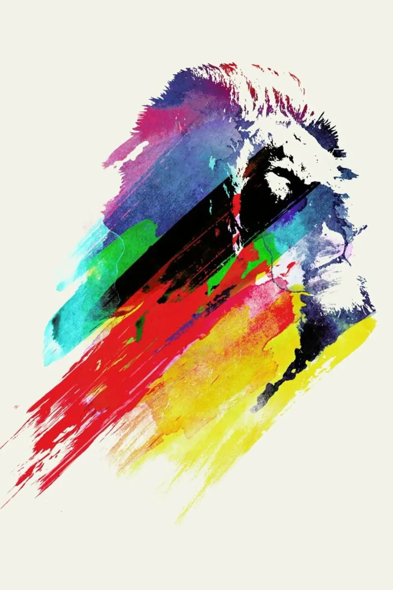 Our Hero poster con telaio in alluminio da Róbert Farkas