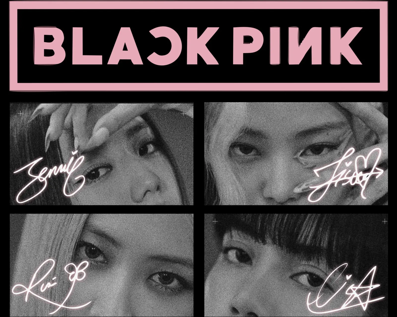 Occhi Danza Blackpink poster da grass.studio_