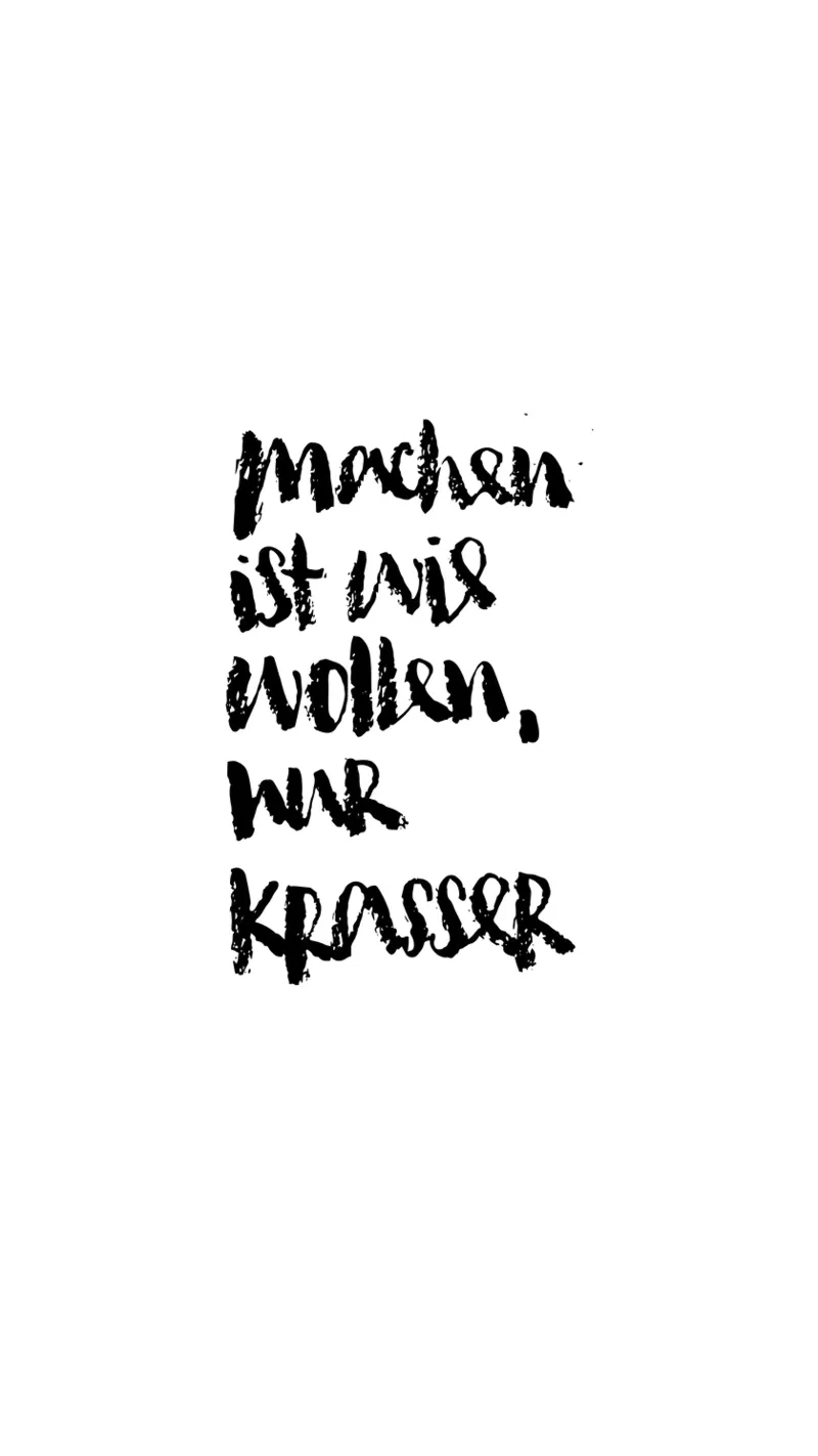 Machen: Krasser als wollen pellicola backlit da Brushmeetspaper