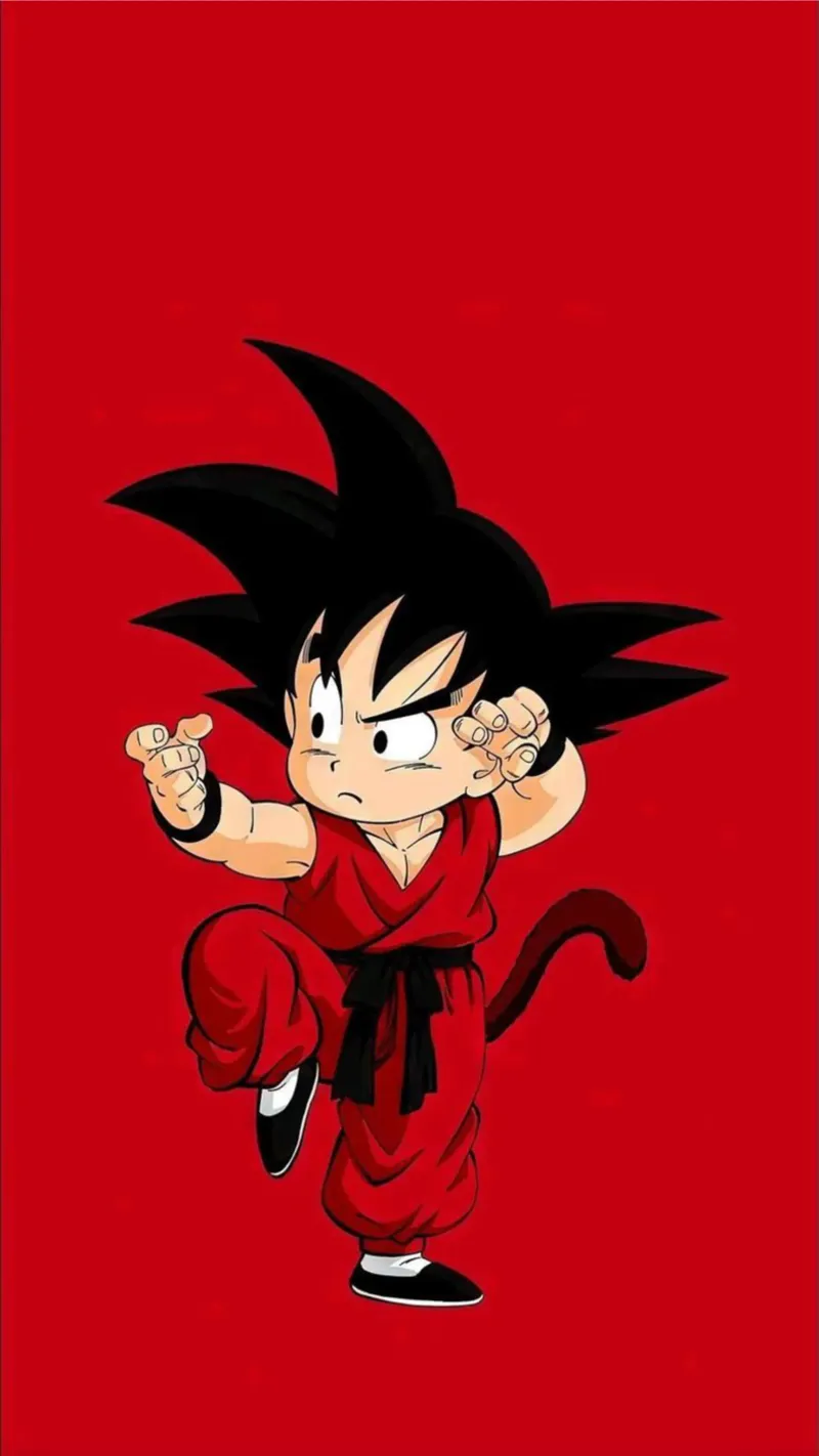 Maglietta classica dei bambini di Goku tela con Cornice a cassetta da jamsa_ve