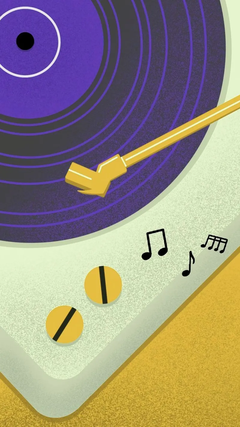 music play in yellow shade poster da firmana