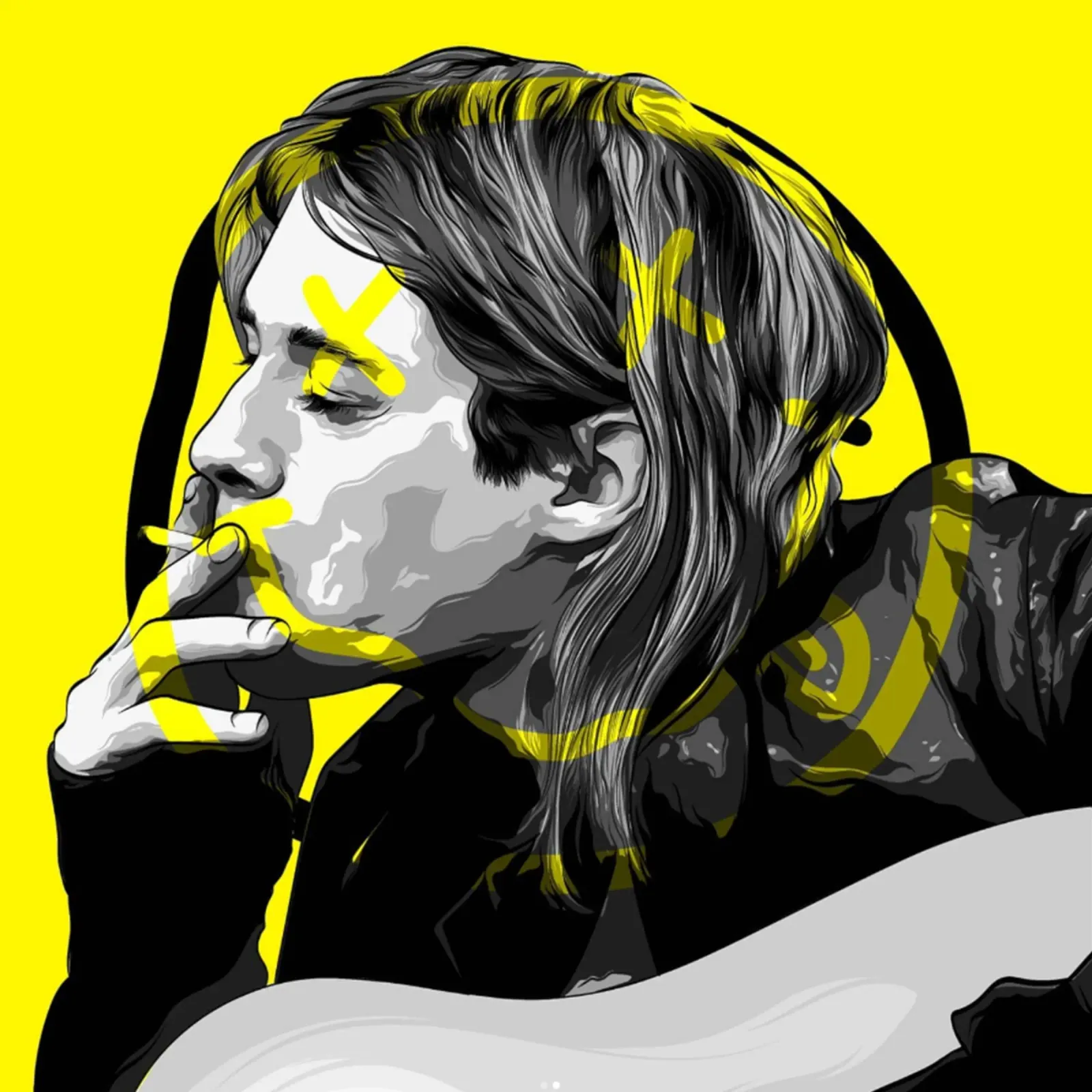 Rock Band Kurt Cobain poster da itzmyui