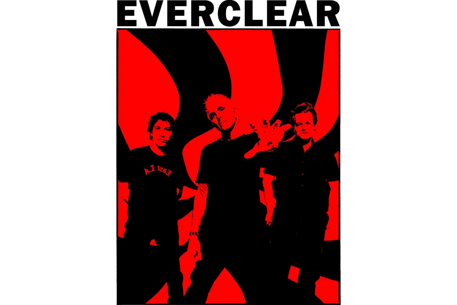 Banda rock vintage degli Everclear tela con Cornice a cassetta da imstildreaming