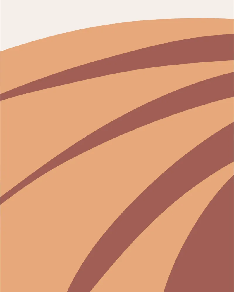 Beige astratto poster da Little Dean